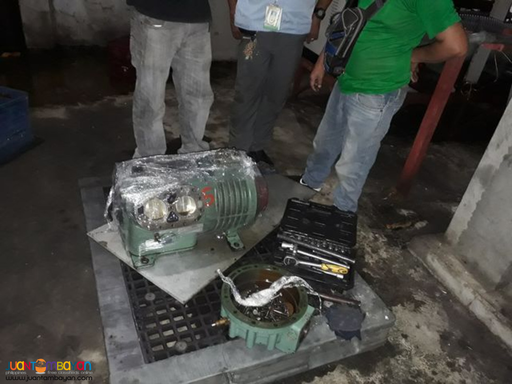 Servicing of PUMPS, DRIVE MOTOR, INDUSTRIAL MACHINE, EQUIPMENT