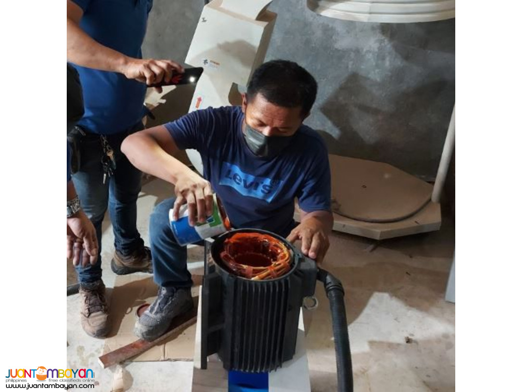 Servicing of PUMPS, DRIVE MOTOR, INDUSTRIAL MACHINE, EQUIPMENT