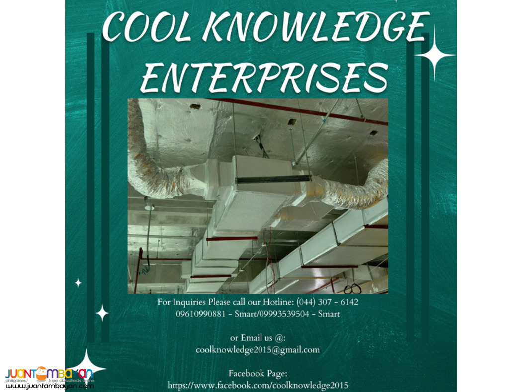 WE SUPPLY AND INSTALL OF DUCTING WORKS--BULACAN