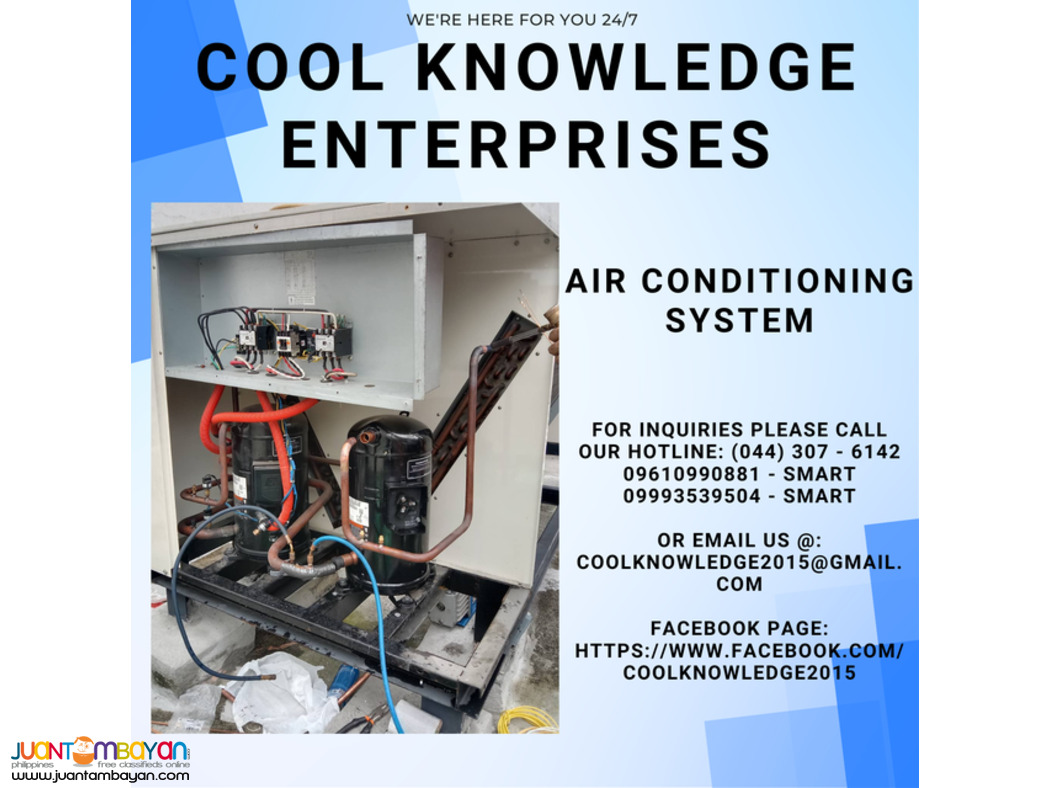 SUPPLY AND INSTALLATION | SERVICES > AIR CONDITIONING SYSTEM <