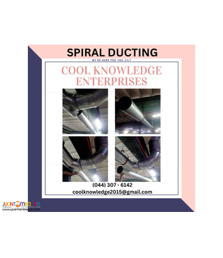 INSTALLATION | SERVICES AND INSTALLATION OF SPIRAL DUCTING