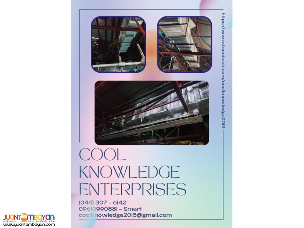 DUCTING WORKS [WE SUPPLY AND INSTALL]-BULACAN/MANILA