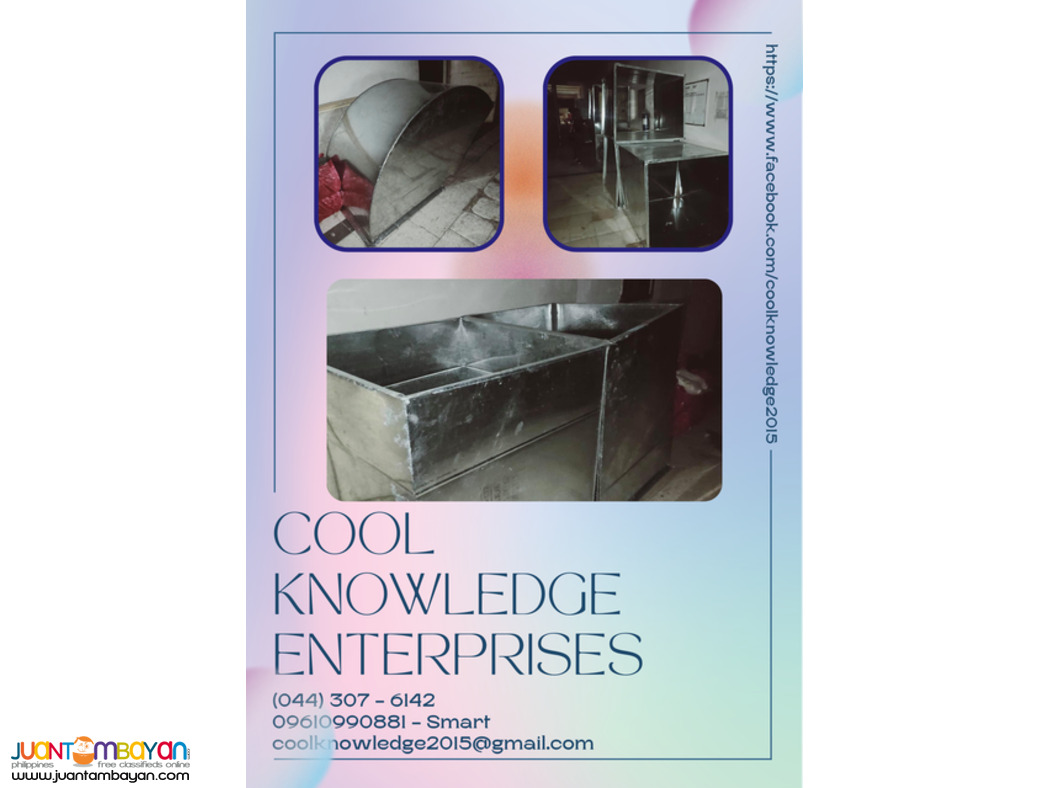 DUCTING WORKS [WE SUPPLY AND INSTALL]-BULACAN/MANILA