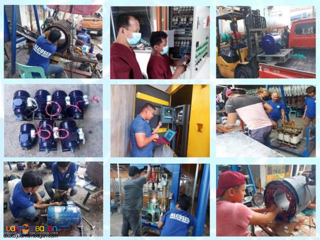 Pump Repair Motor Rewinding (All Kinds, All Types)