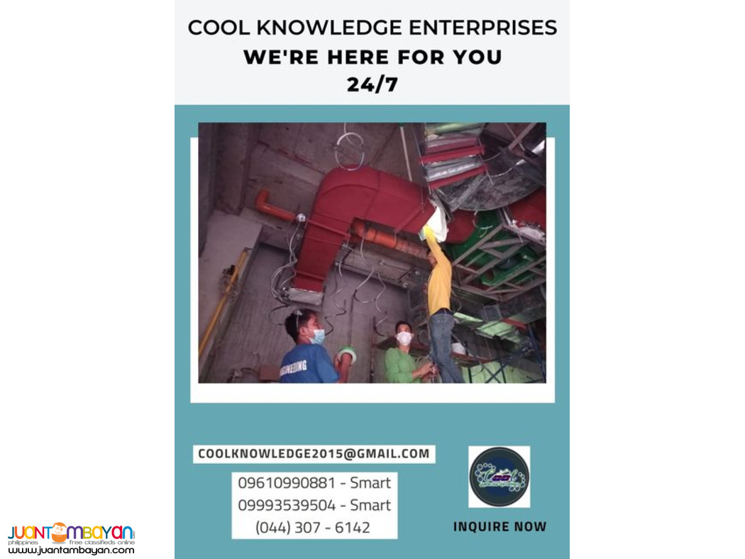 manila -- ducting works supply and installation