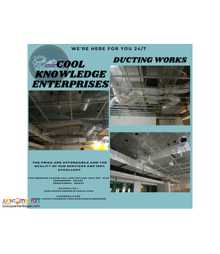 bulacan / manila -- supply and installation of ducting works