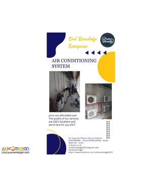 manila / bulacan -- air conditioning system -- supply and installation