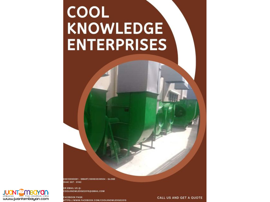 fresh air blower system | supply and installation | bulacan