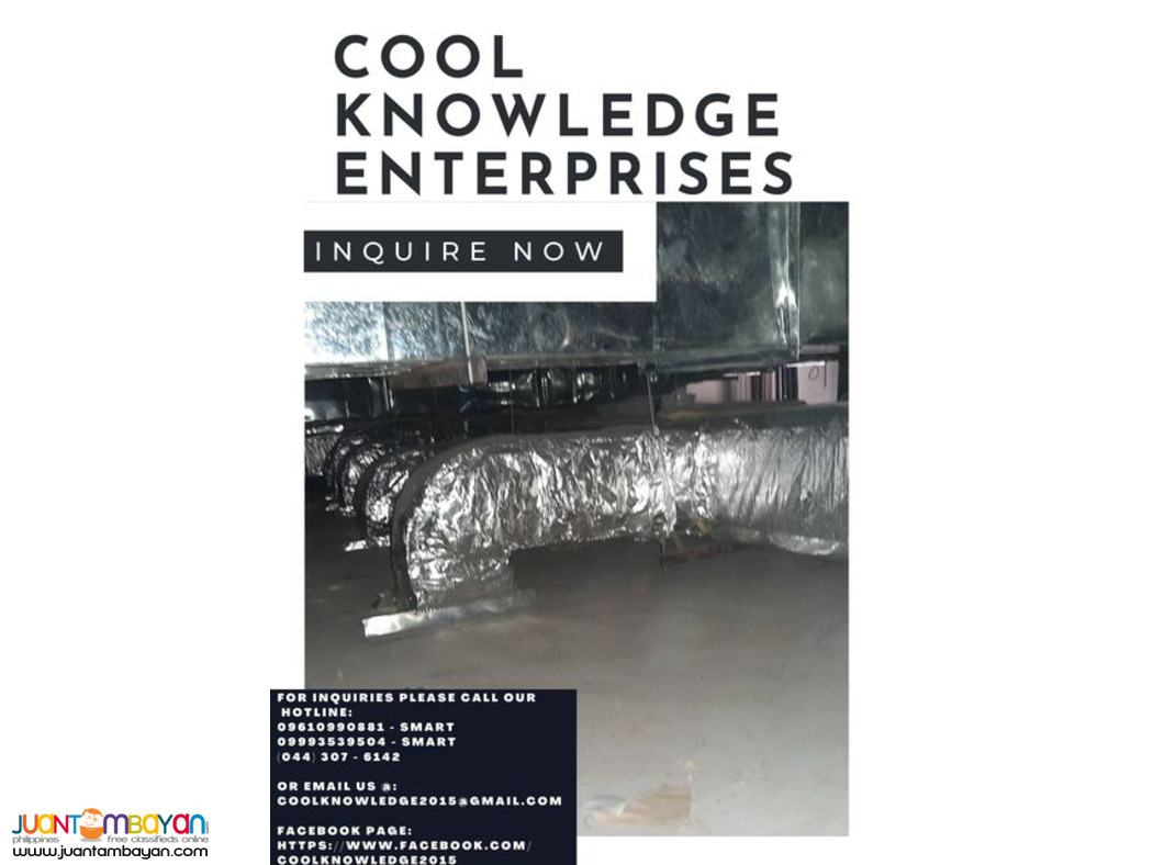 ducting works | bulacan | we supply and install