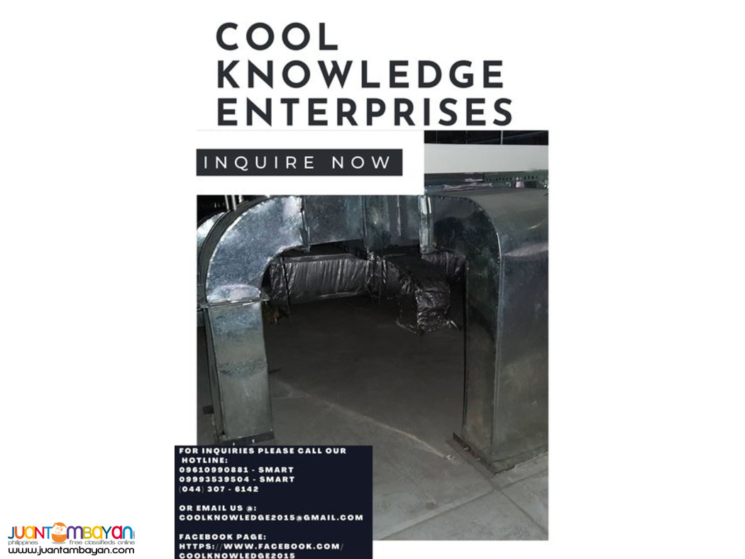 ducting works | bulacan | we supply and install