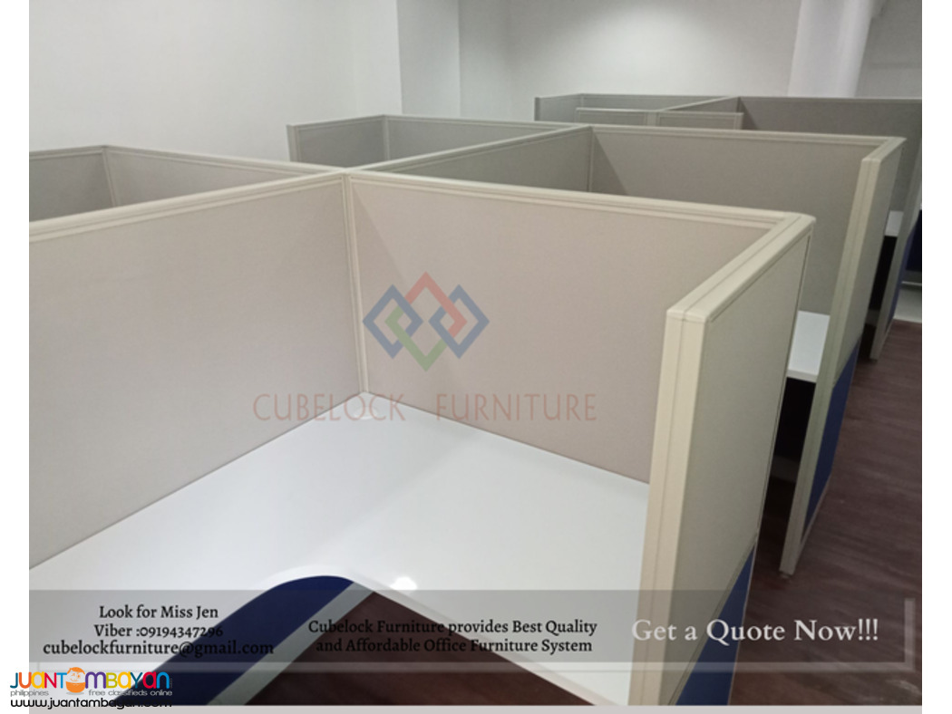 Call Center type Office Modular Workstation 