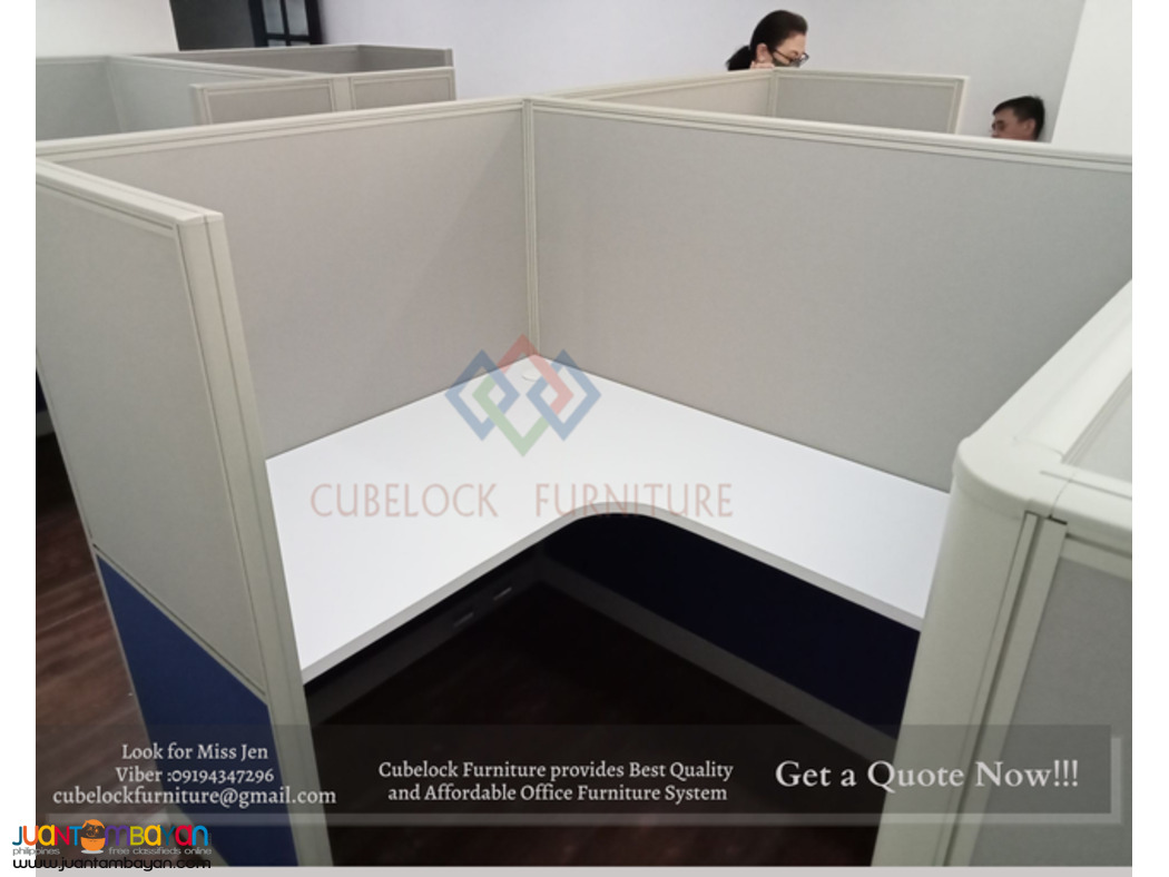 Call Center type Office Modular Workstation 
