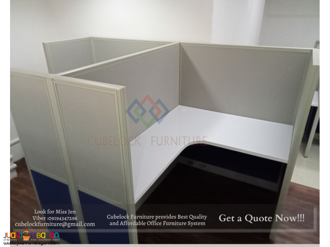 Call Center type Office Modular Workstation 