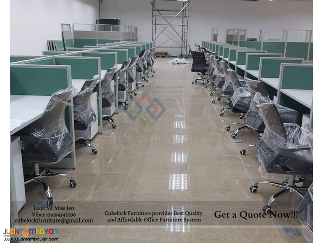 Office Tables and Modular Cubicles