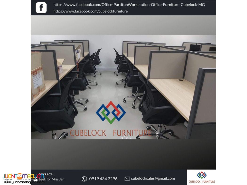 Office Tables and Modular Cubicles