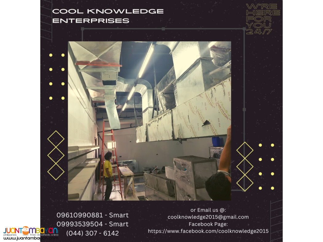 ducting works - services,fabricate,supply and installation - 