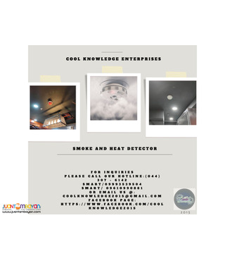 smoke and heat detector system -- bulacan