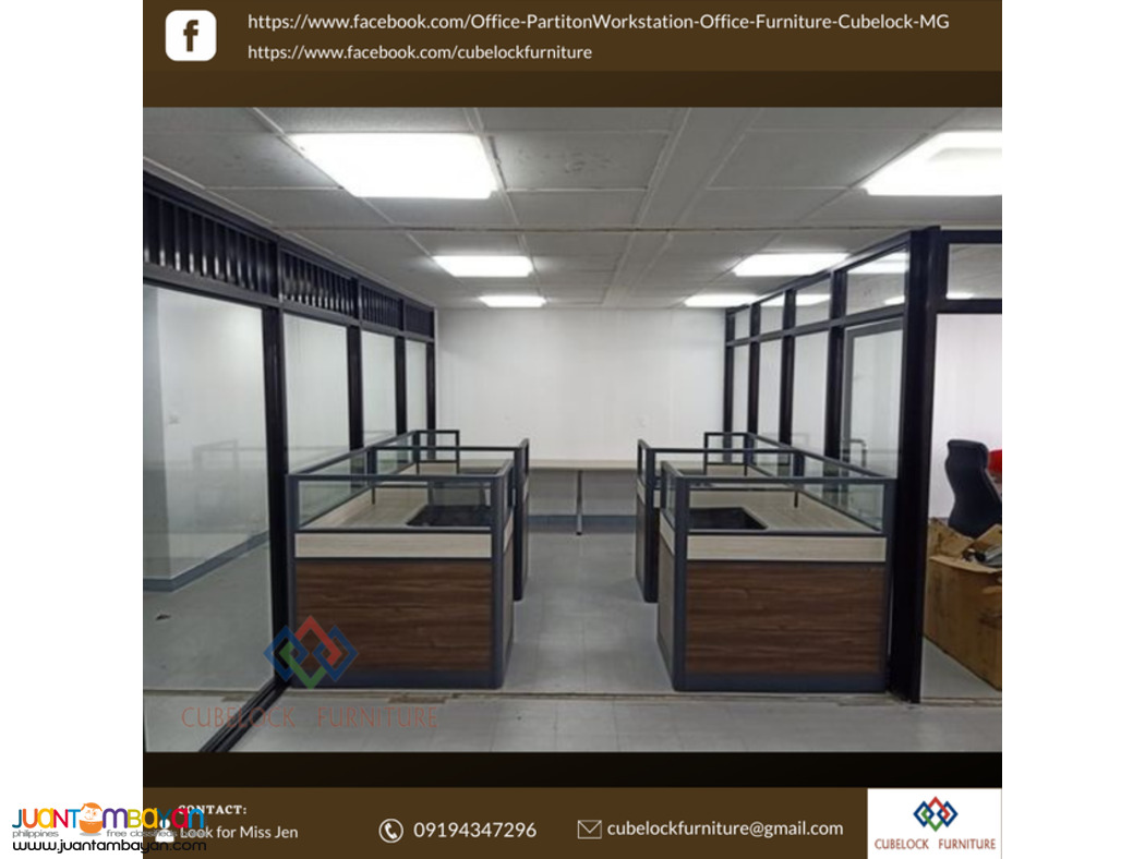 Modular Workstation Office Partitions and Furniture