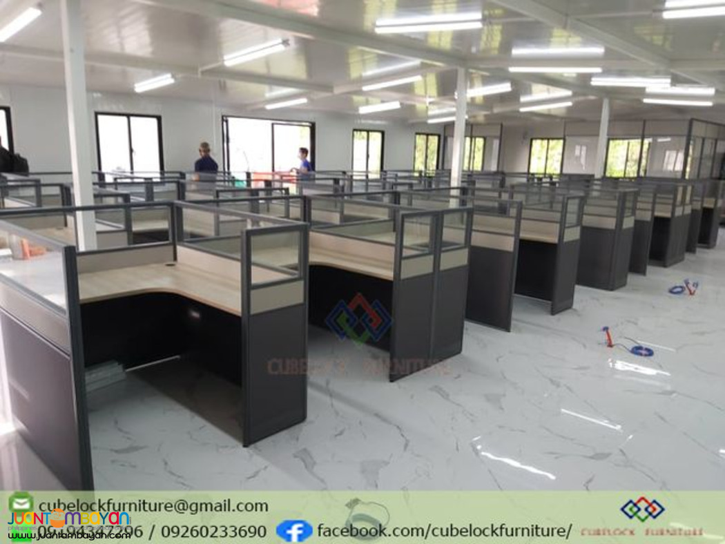 Modular Workstation Office Partitions and Furniture