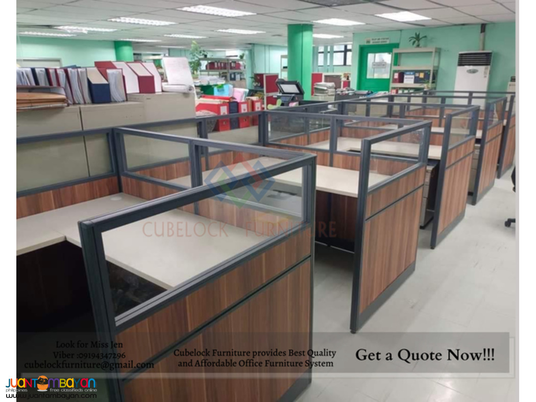 cUSTOMIZED OFFICE -MODULAR CUBICLES -OFFICE PARTITIONS