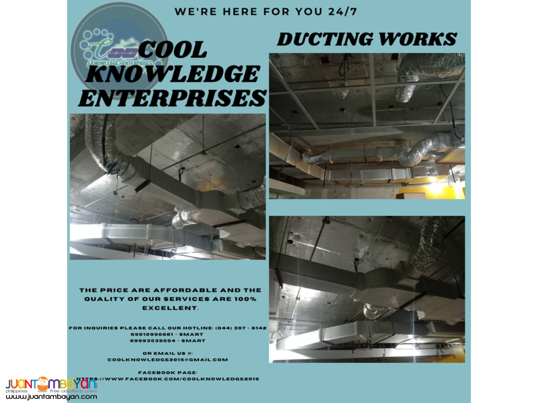 ( ducting works ) supply and installation - bulacan