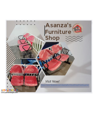 2-3 SEATER PLASTIC GANG-CHAIR | FACTORY PRICE