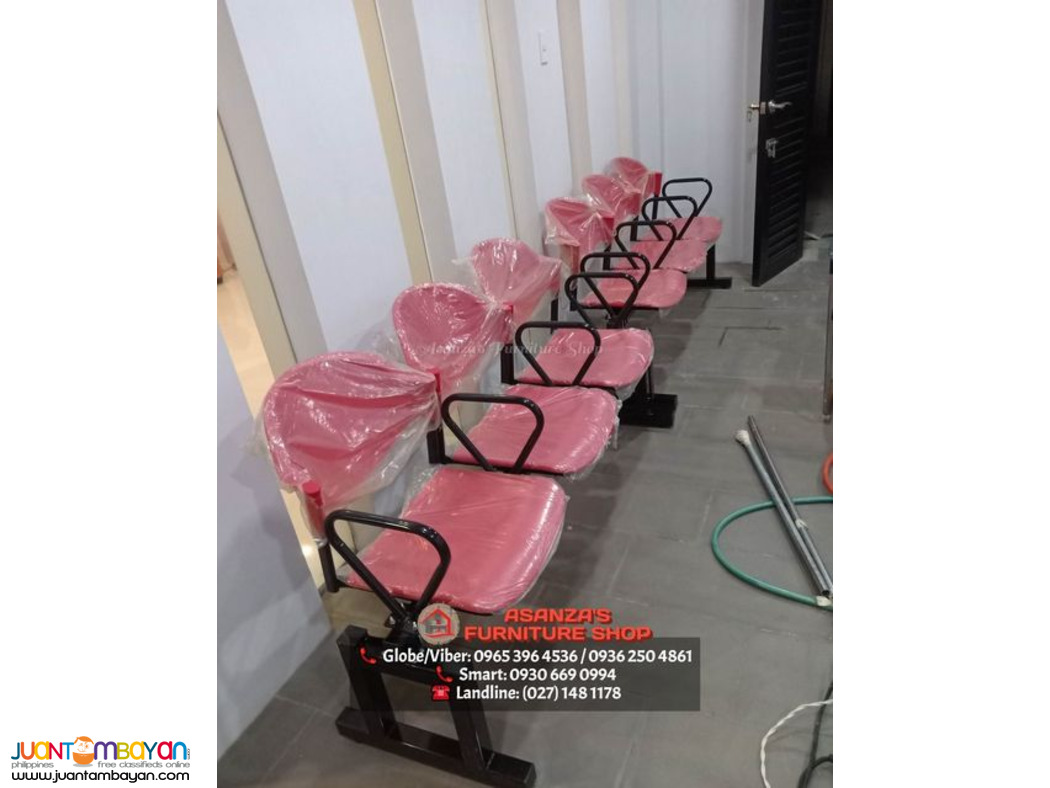 2-3 SEATER PLASTIC GANG-CHAIR | FACTORY PRICE