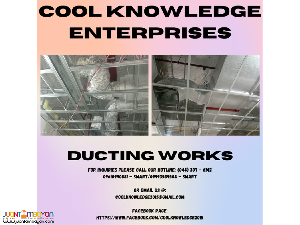 ducting works / services , supply and installation / meycauayan