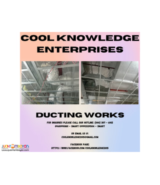 ducting works / services , supply and installation / meycauayan