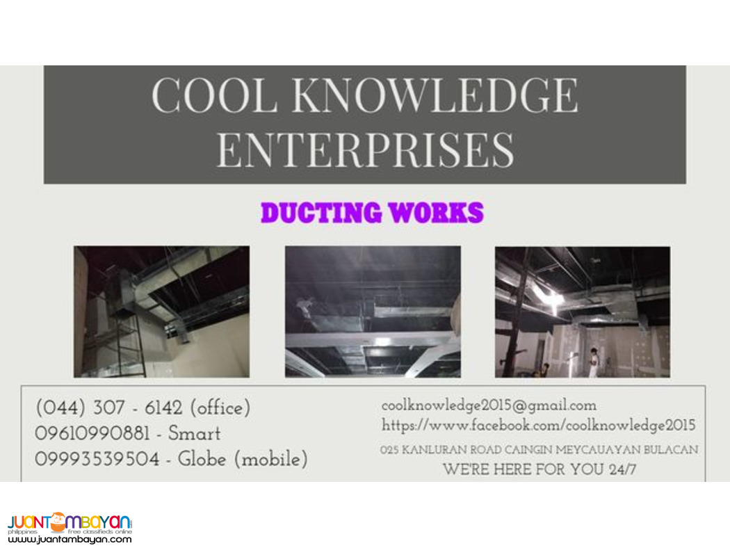 ducting works installation | meycauayan