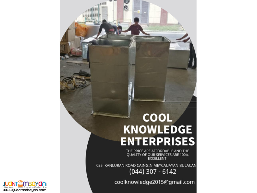 manila/bulacan - supply and installation of ducting works