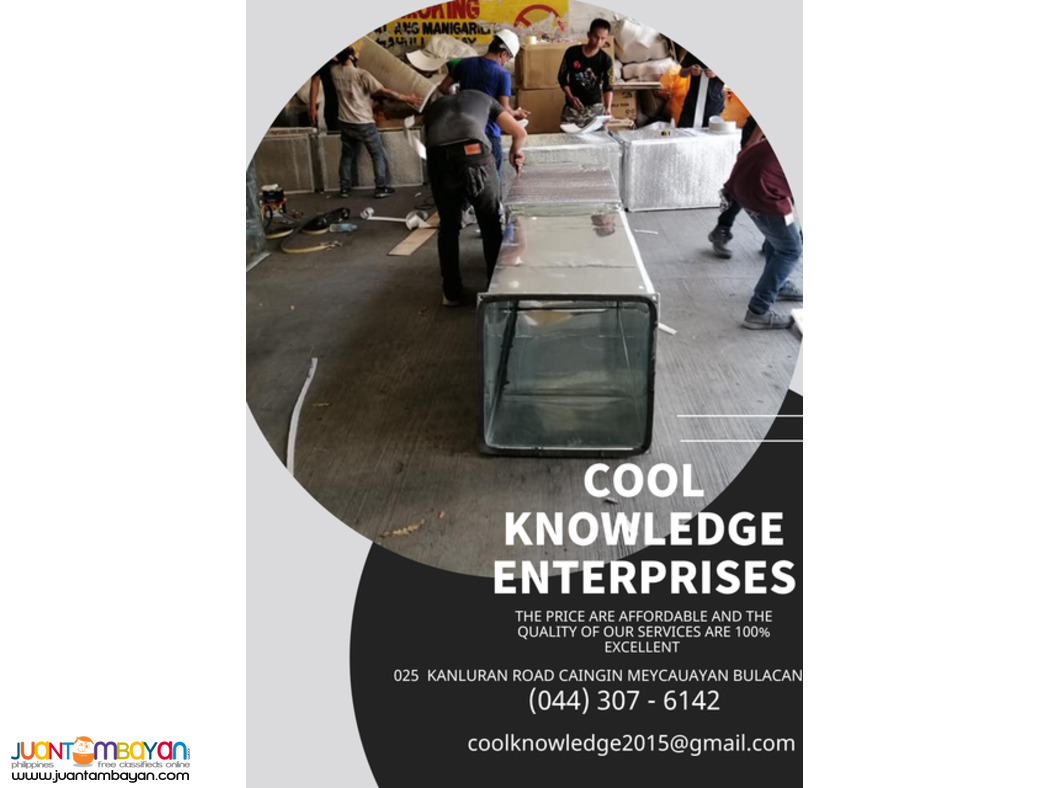 manila/bulacan - supply and installation of ducting works