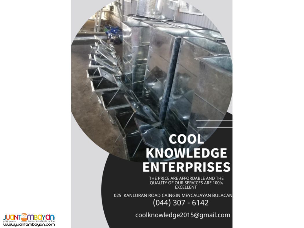 manila/bulacan - supply and installation of ducting works