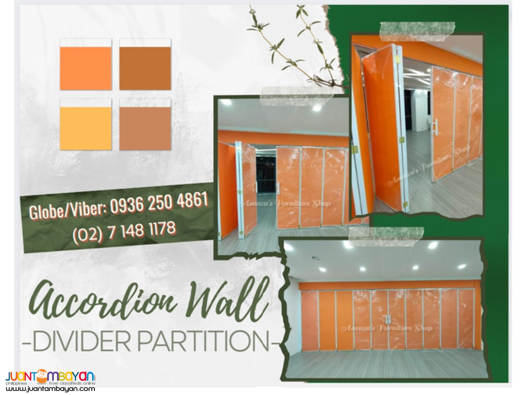 Accordion Doors/Operable Wall Partition | Direct Factory Price