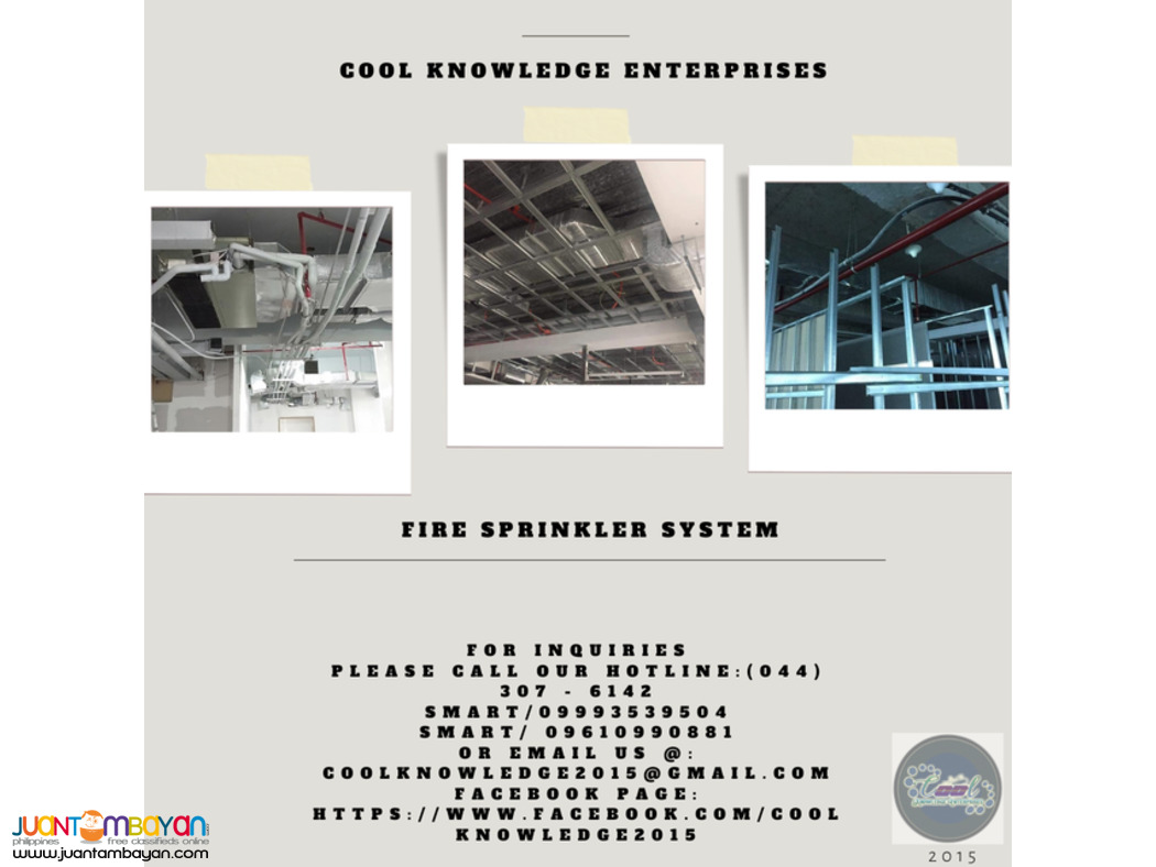 fire sprinkler / supply and installation