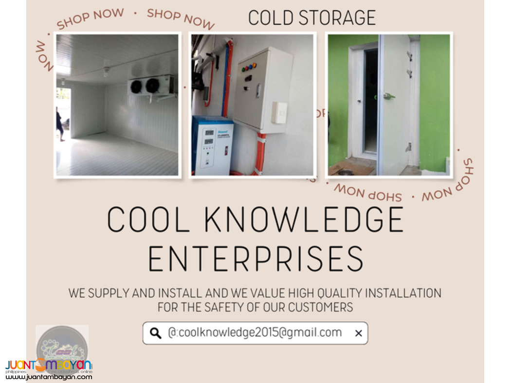 bulacan - cold storage system - supply and installation