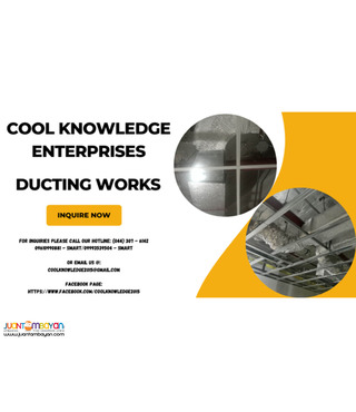 [ fabricate , supply & installation ] ducting works