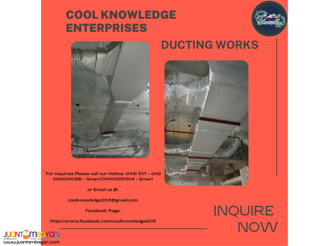 meycauayan,bulacan - we supply and install of ducting works