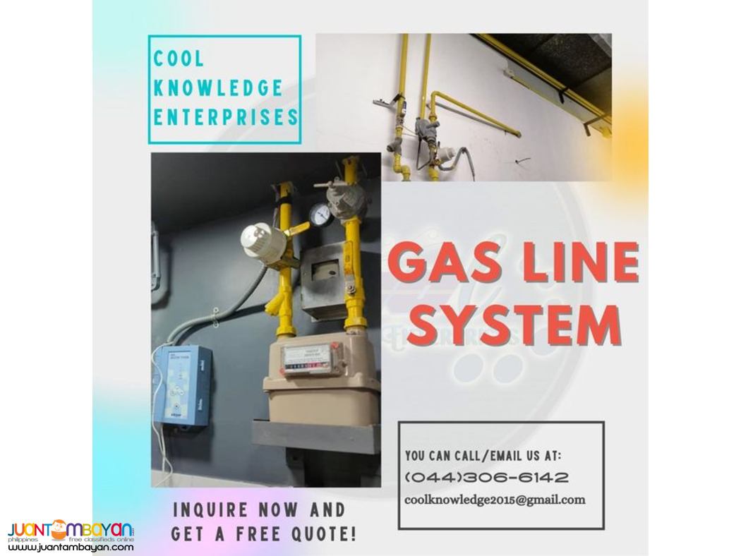 gas line system -- installation [ bulacan ]