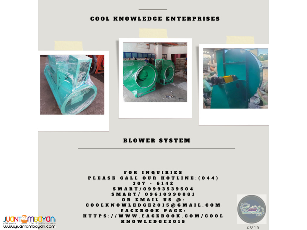 WE SUPPLY AND INSTALL EXHAUST & BLOWER SYSTEM 