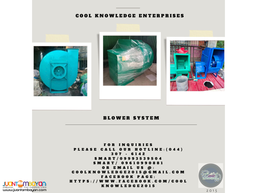 WE SUPPLY AND INSTALL EXHAUST & BLOWER SYSTEM