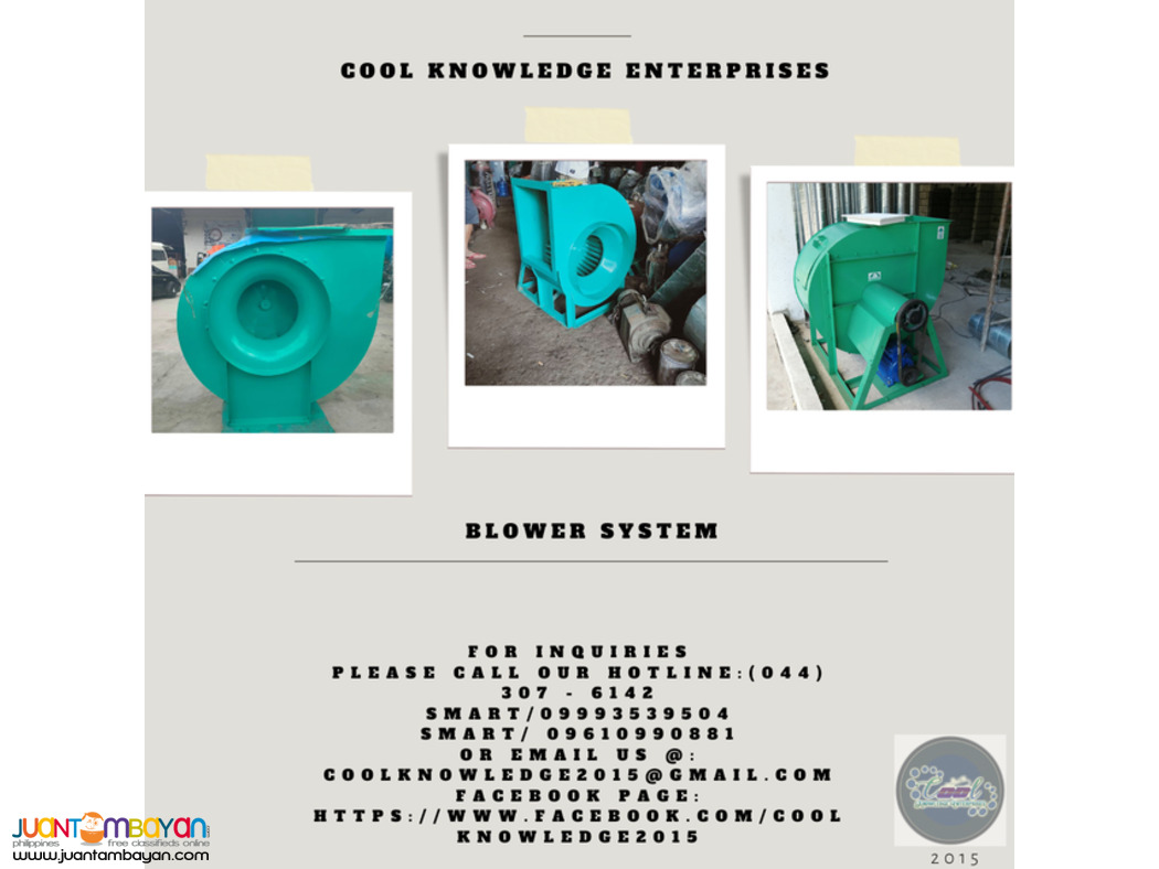 WE SUPPLY AND INSTALL EXHAUST & BLOWER SYSTEM 