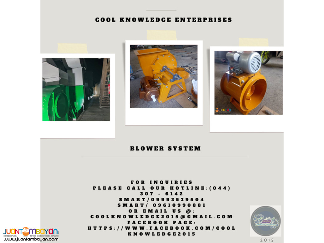 WE SUPPLY AND INSTALL EXHAUST & BLOWER SYSTEM 