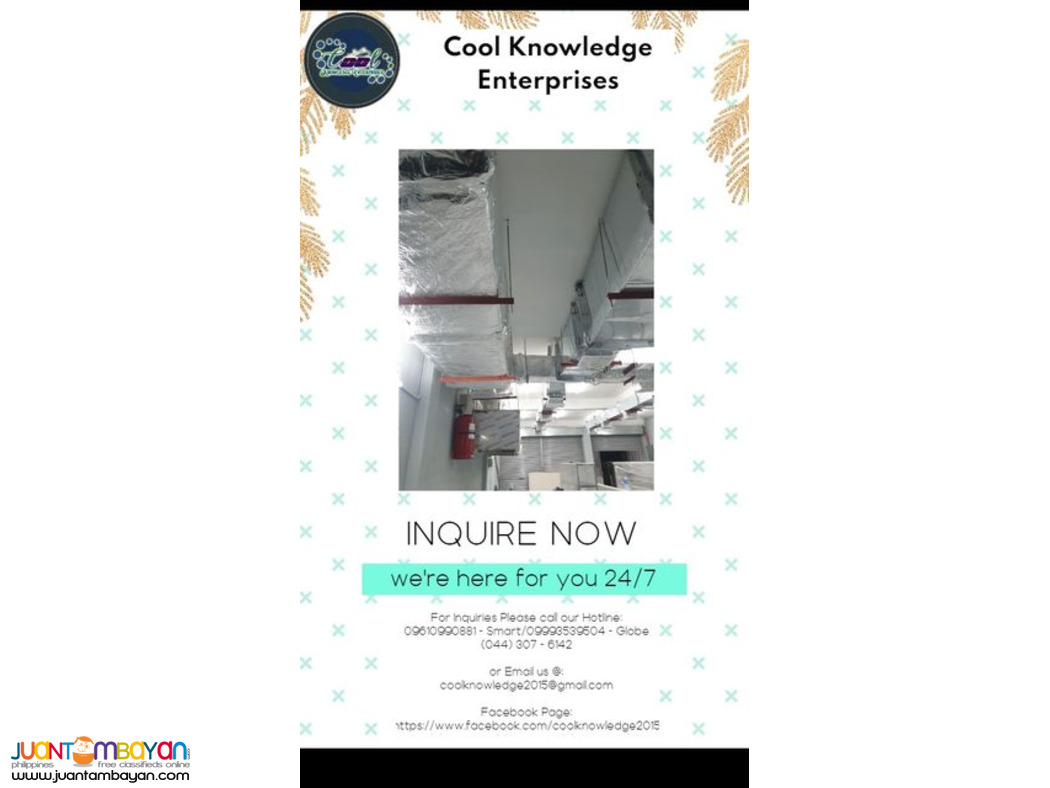 ducting works supply & installation, services