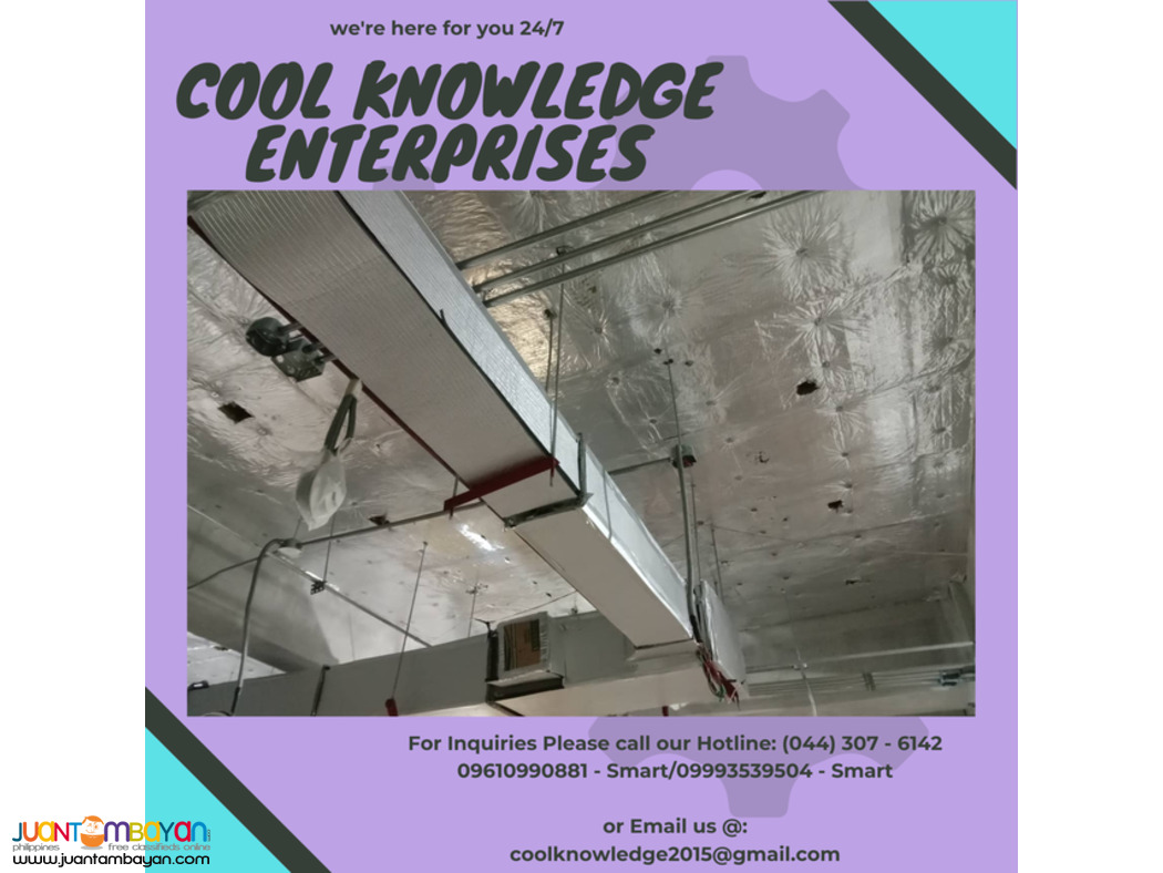 ducting works - supply - installation - fabricate - caingin