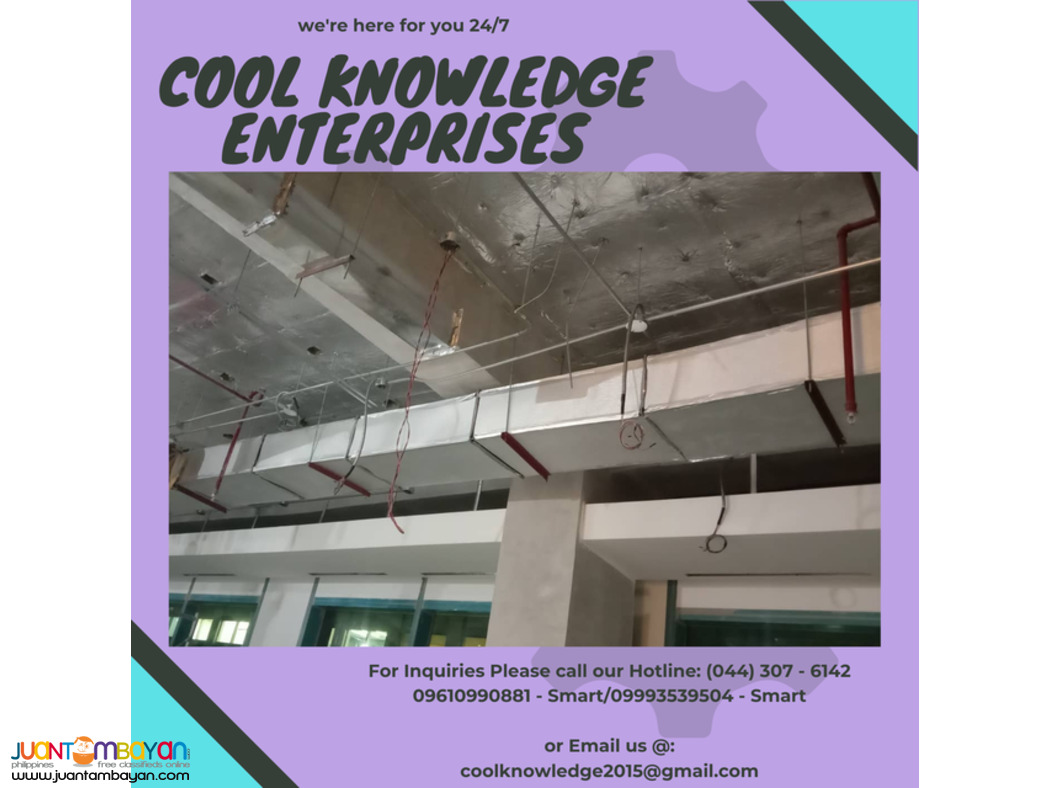 ducting works - supply - installation - fabricate - caingin