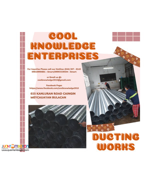 spiral ducting -- supply and installation, fabricate 