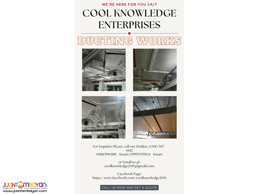 fabricate | supply | installation | ducting works - bulacan