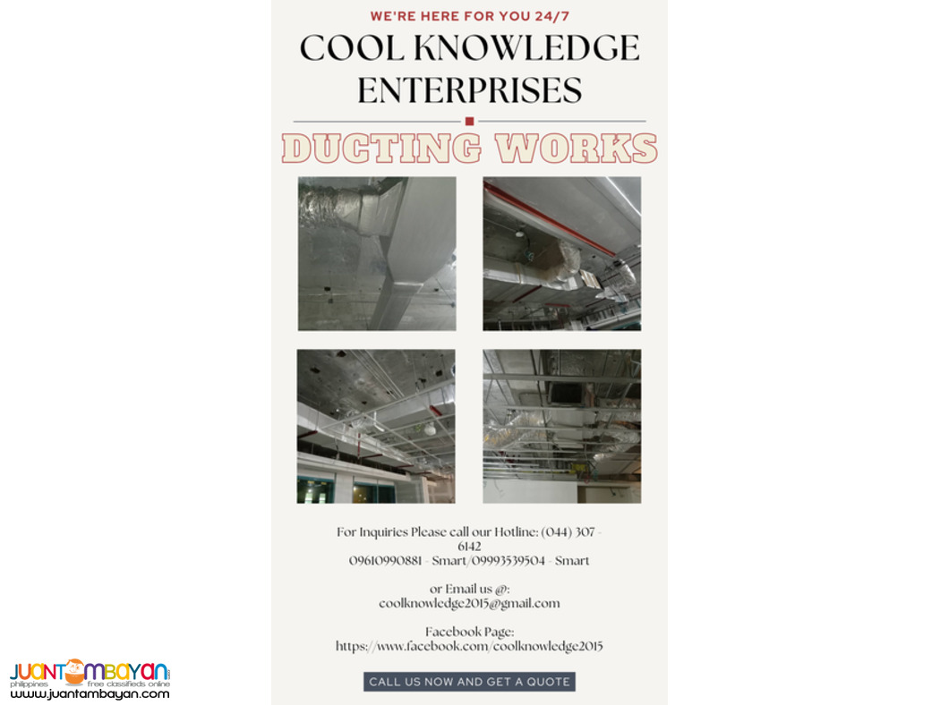 fabricate | supply | installation | ducting works - bulacan