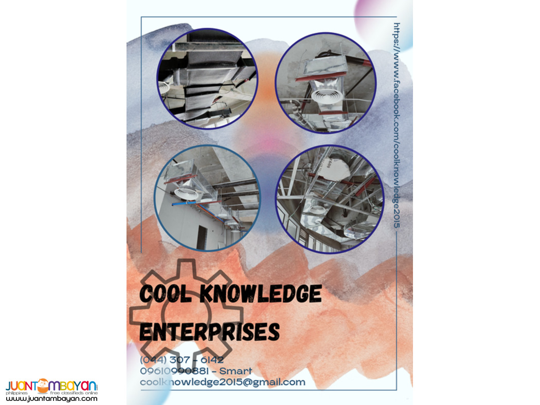 ducting works -- installation , fabricate -- bulacan